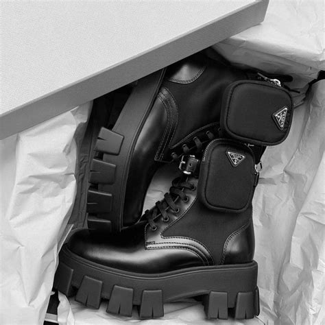 prada monolith fake|prada monolith boots dupe.